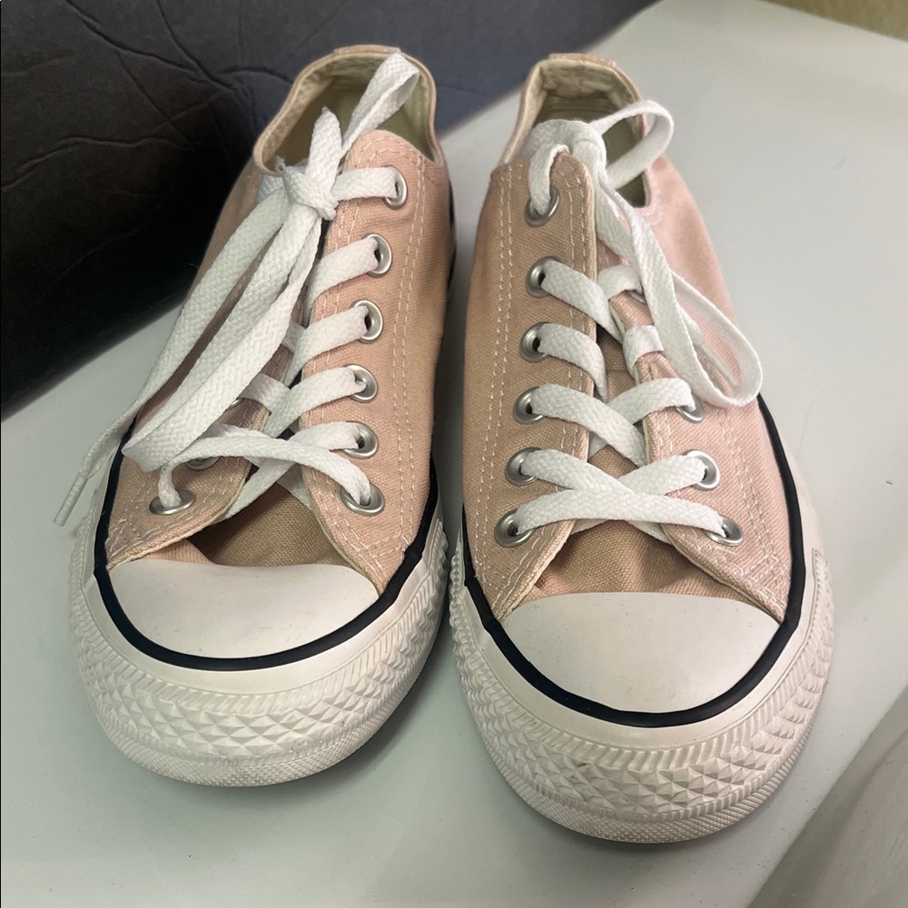 Converse Blush Pink Low-Top Sneakers